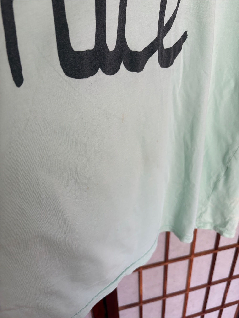 Clare V Mint T-shirt - Picture 2 of 3